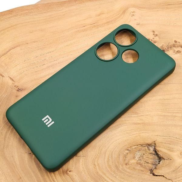 Чохол Silicone Case для POCO F6 5G Blue Green