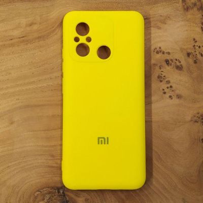 Чохол Silicone Case для Xiaomi Redmi 12C Brilliantly Yellow