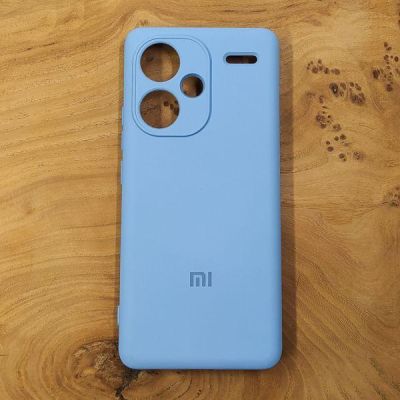 Чохол Silicone Case для Xiaomi Redmi Note 13 Pro Plus 5G Blue Agat