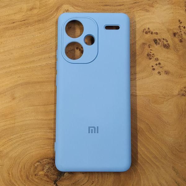 Чохол Silicone Case для Xiaomi Redmi Note 13 Pro Plus 5G Blue Agat
