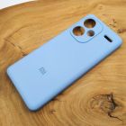 Чохол Silicone Case для Xiaomi Redmi Note 13 Pro Plus 5G Blue Agat
