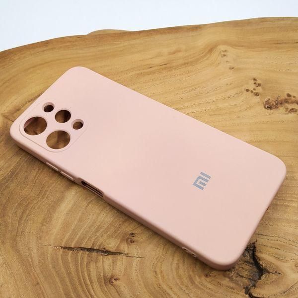 Чохол Silicone Case для Xiaomi Redmi 12 4G Matte Pink