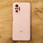 Чохол Silicone Case для Xiaomi Redmi Note 10 Pro Matte Pink