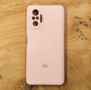 Чохол Silicone Case для Xiaomi Redmi Note 10 Pro Matte Pink