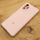 Чохол Silicone Case для Xiaomi Redmi Note 10 Pro Matte Pink