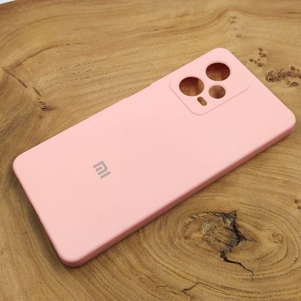 Чохол Silicone Case для Xiaomi Redmi Note 12 Pro 5G Pink