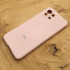 Чохол Silicone Case для Xiaomi Mi 11 Lite Matte Pink