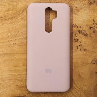 Чохол Silicone Case для Xiaomi Redmi Note 8 Pro Matte Pink
