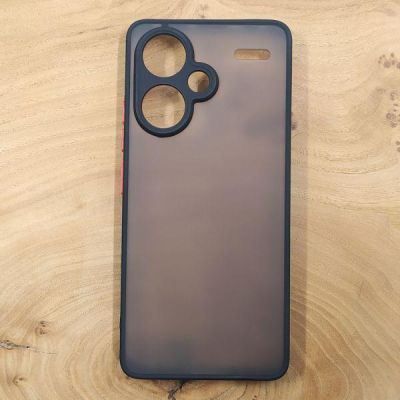 Чохол матовий Smoke case для Xiaomi Redmi Note 13 Pro Plus Black