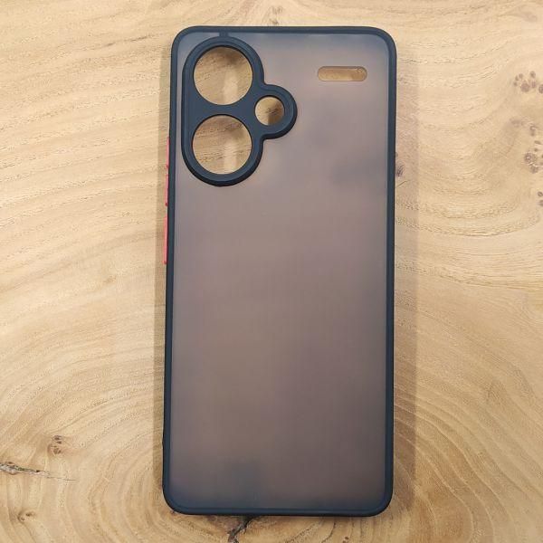 Чохол матовий Smoke case для Xiaomi Redmi Note 13 Pro Plus Black