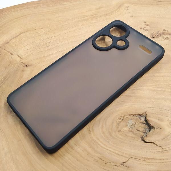 Чохол матовий Smoke case для Xiaomi Redmi Note 13 Pro Plus Black