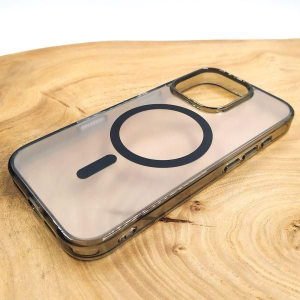 Чохол Frosted MagSafe для iPhone 16 Pro Max Black