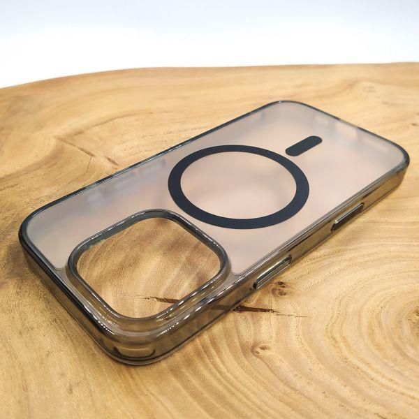 Чохол Frosted MagSafe для iPhone 16 Pro Max Black