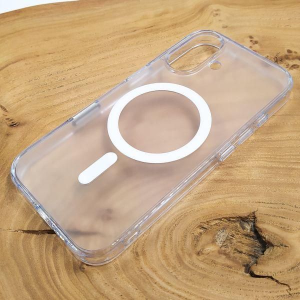 Чохол Frosted MagSafe для iPhone 16 White