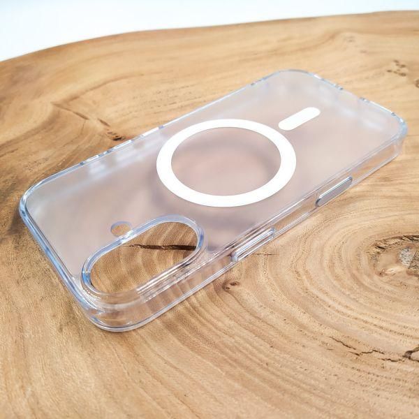 Чохол Frosted MagSafe для iPhone 16 White