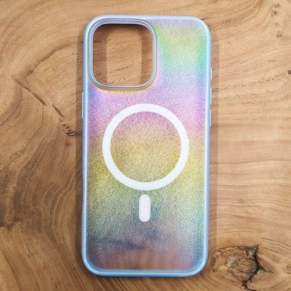 Чехол HOCO Smoke case Gradient with MagSafe iPhone 16 Pro Max Lilac