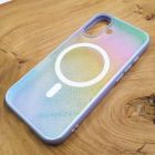 Чехол HOCO Smoke case Gradient with MagSafe iPhone 16 Lilac