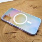 Чехол HOCO Smoke case Gradient with MagSafe iPhone 16 Lilac