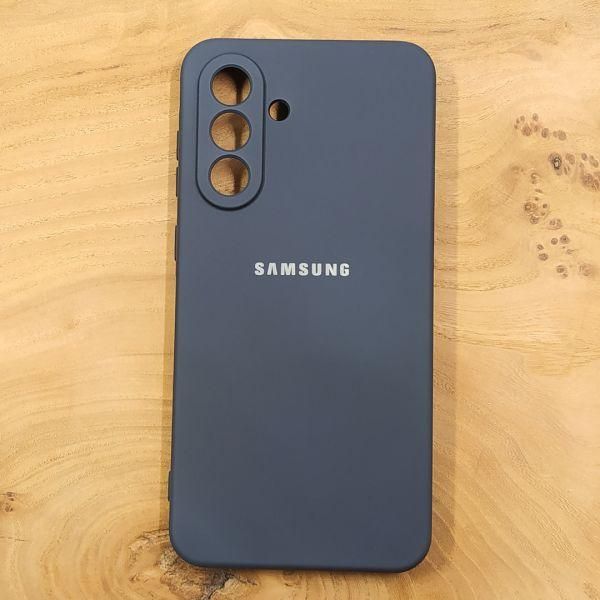 Чохол Silicone case Samsung A56 5G Gray