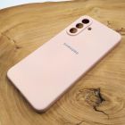 Чохол Silicone case Samsung A56 5G Matte Pink
