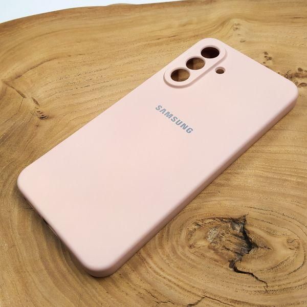 Чохол Silicone case Samsung A56 5G Matte Pink