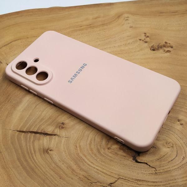 Чохол Silicone case Samsung A56 5G Matte Pink
