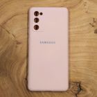 Чохол Silicone case Samsung S20 FE 4G Matte Pink