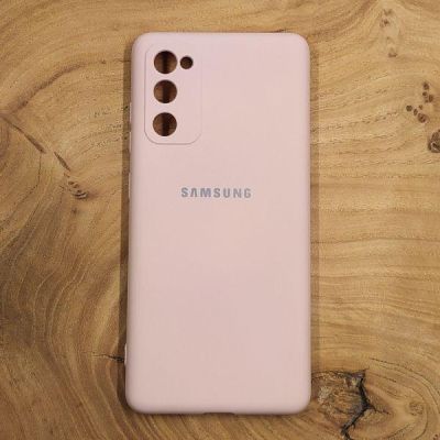 Чохол Silicone case Samsung S20 FE 4G Matte Pink