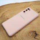 Чохол Silicone case Samsung S20 FE 4G Matte Pink