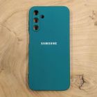Чохол Silicone case Samsung M34 5G Blue Green