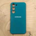 Чохол Silicone case Samsung S23 Blue Green