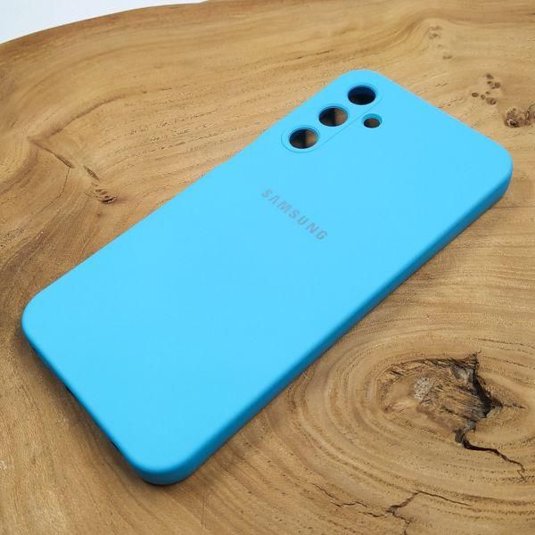 Чохол Silicone case Samsung A25 5G Just Blue