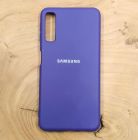 Чохол Silicone case Samsung A750 (A7 2018) Purple