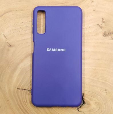 Чохол Silicone case Samsung A750 (A7 2018) Purple