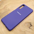 Чохол Silicone case Samsung A750 (A7 2018) Purple