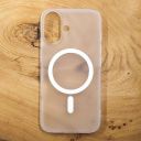 Чохол Baseus with MagSafe iPhone 16 White
