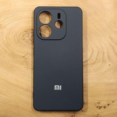 Чохол Silicone Case для Xiaomi Redmi Note 14 4G Black