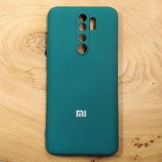 Чохол Silicone Case для Xiaomi Redmi Note 8 Pro Blue Green