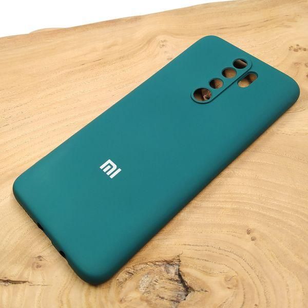 Чохол Silicone Case для Xiaomi Redmi Note 8 Pro Blue Green
