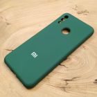 Чохол Silicone Case для Xiaomi Redmi Note 7 Blue Green