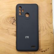 Чохол Silicone Case ZTE Blade A52 4G Black