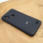 Чохол Silicone Case ZTE Blade A52 4G Black