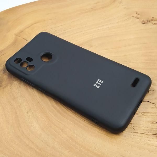 Чохол Silicone Case ZTE Blade A52 4G Black