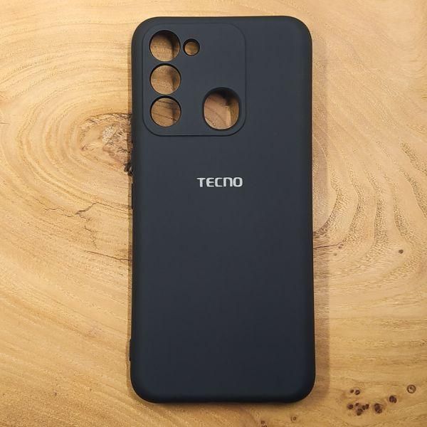 Чохол Silicone Case Tecno Spark 8C 4G Black