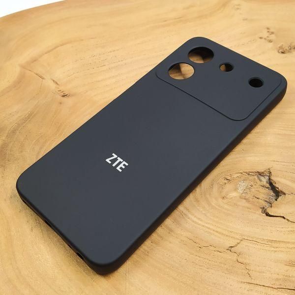 Чохол Silicone Case ZTE Blade A54 4G Black