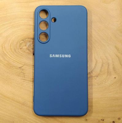 Чохол Silicone Case для Samsung S25 Plus Navy Storm