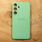 Чохол Silicone Case для Samsung S25 Plus Mint