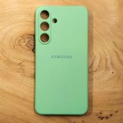 Чохол Silicone Case для Samsung S25 Plus Mint