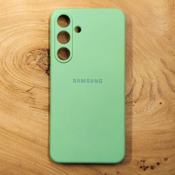 Чохол Silicone Case для Samsung S25 Plus Mint