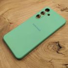 Чохол Silicone Case для Samsung S25 Plus Mint